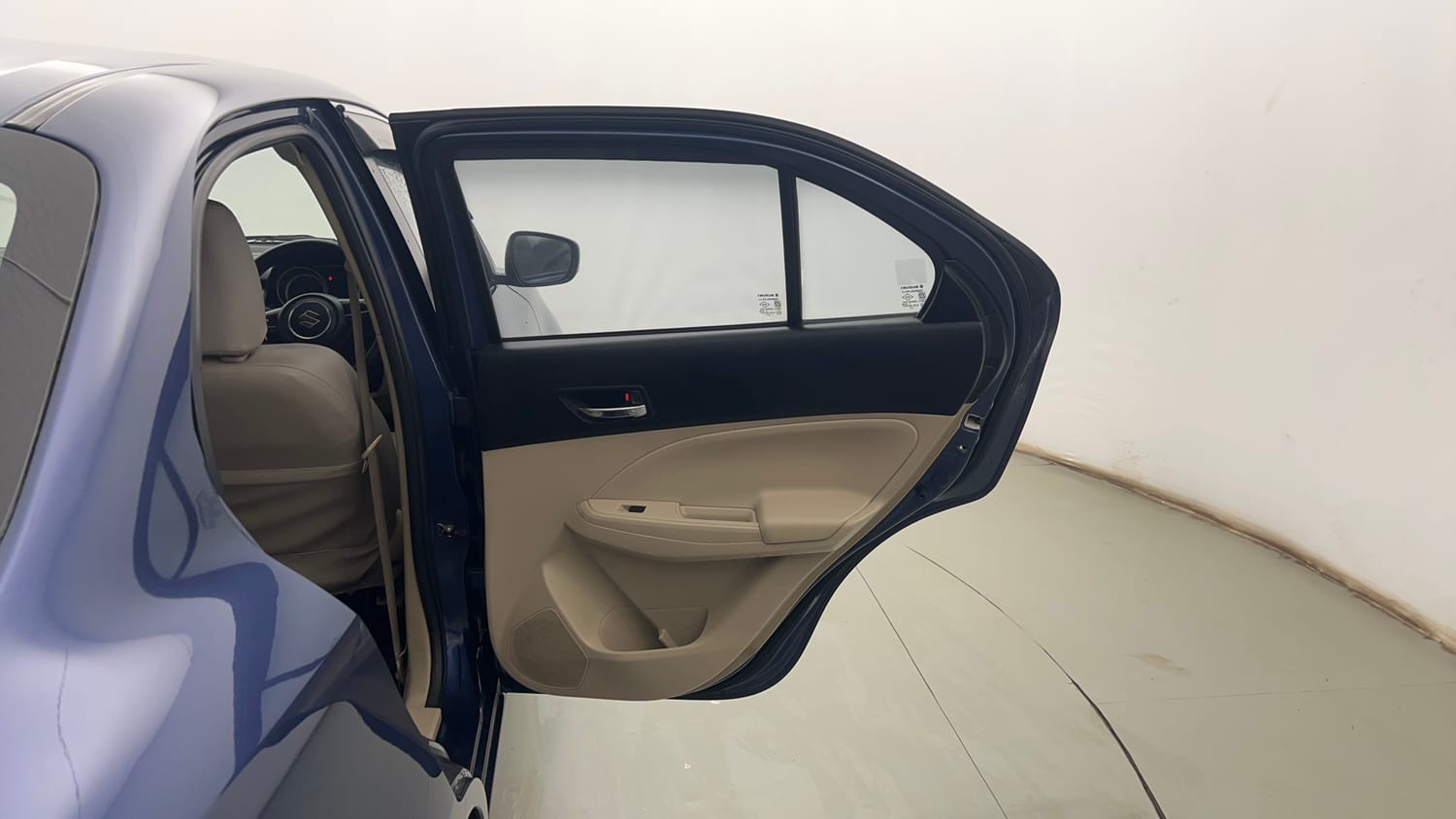 Used 2022 Maruti Suzuki Dzire VXi Petrol Manual interior RIGHT REAR DOOR OPEN VIEW