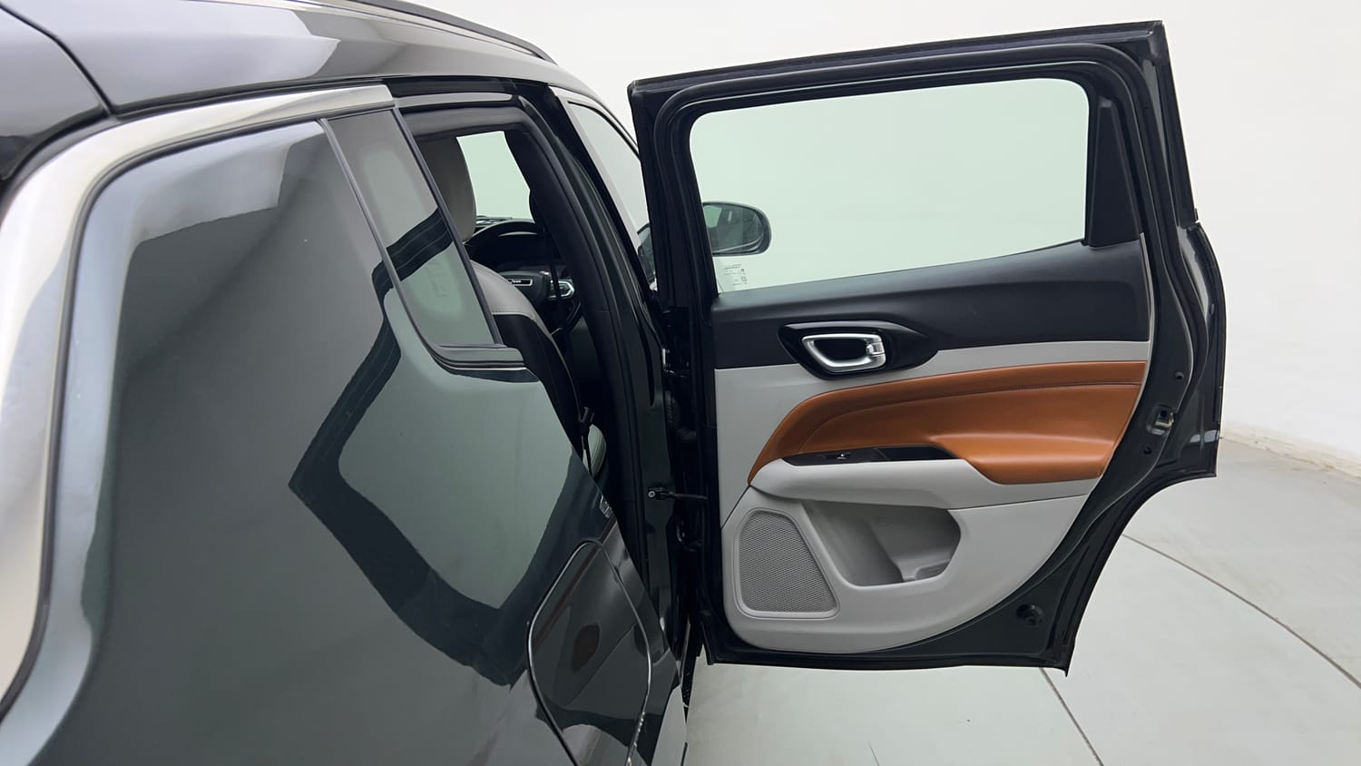 Used 2024 Jeep Compass Limited (O) 2.0 Diesel AT Diesel Automatic interior RIGHT REAR DOOR OPEN VIEW
