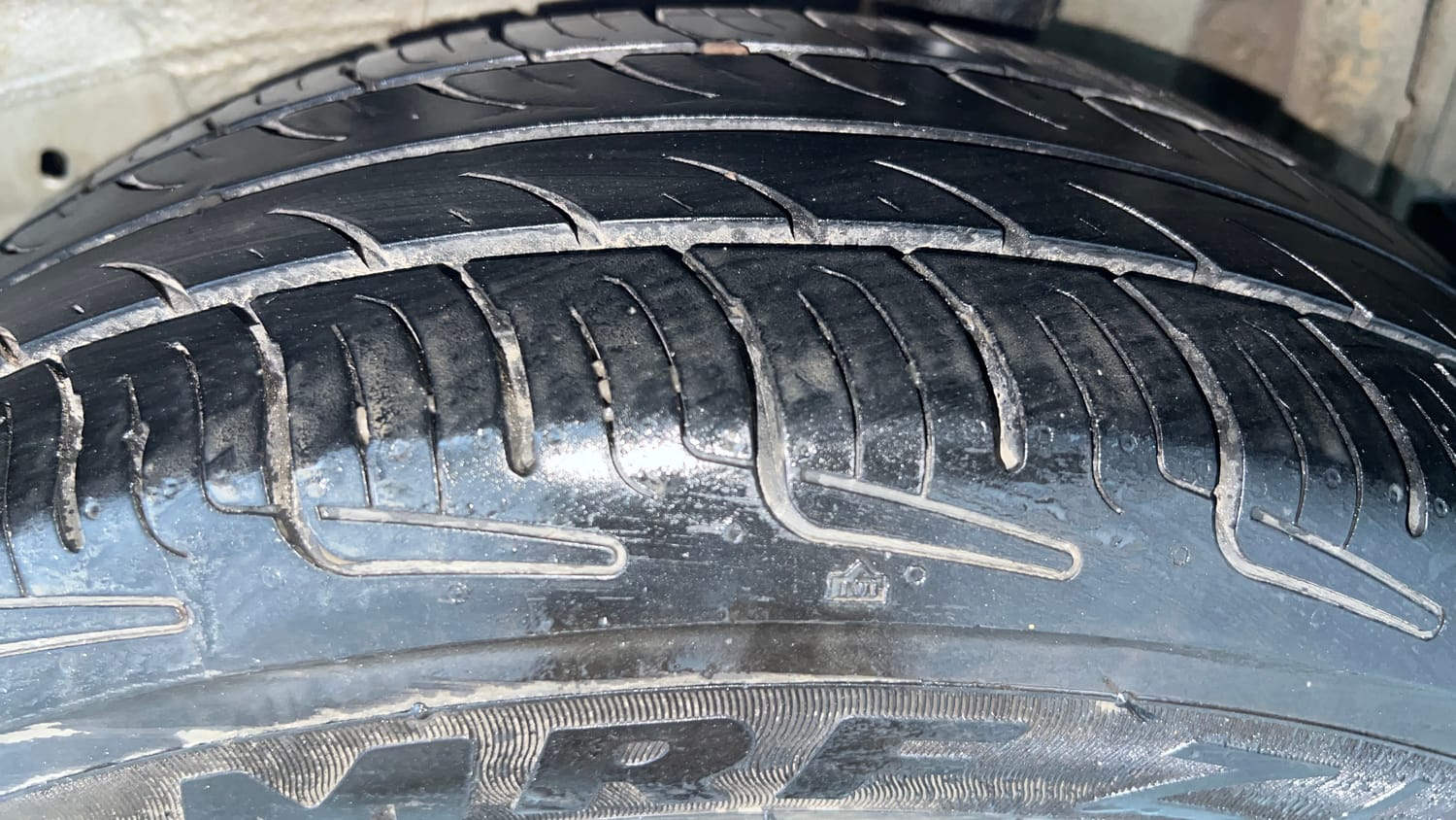 Used 2018 Maruti Suzuki Celerio VXi CNG Cng Manual tyres LEFT REAR TYRE TREAD VIEW