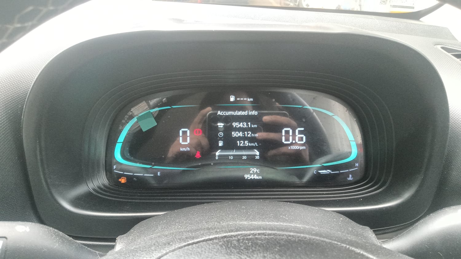 Used 2022 Hyundai Venue SX 1.2 Petrol Petrol Manual interior CLUSTERMETER VIEW