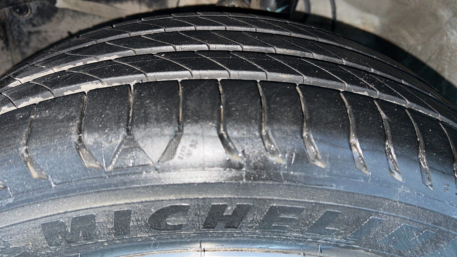 Used 2017 Honda WR-V VX MT Petrol Petrol Manual tyres LEFT FRONT TYRE TREAD VIEW