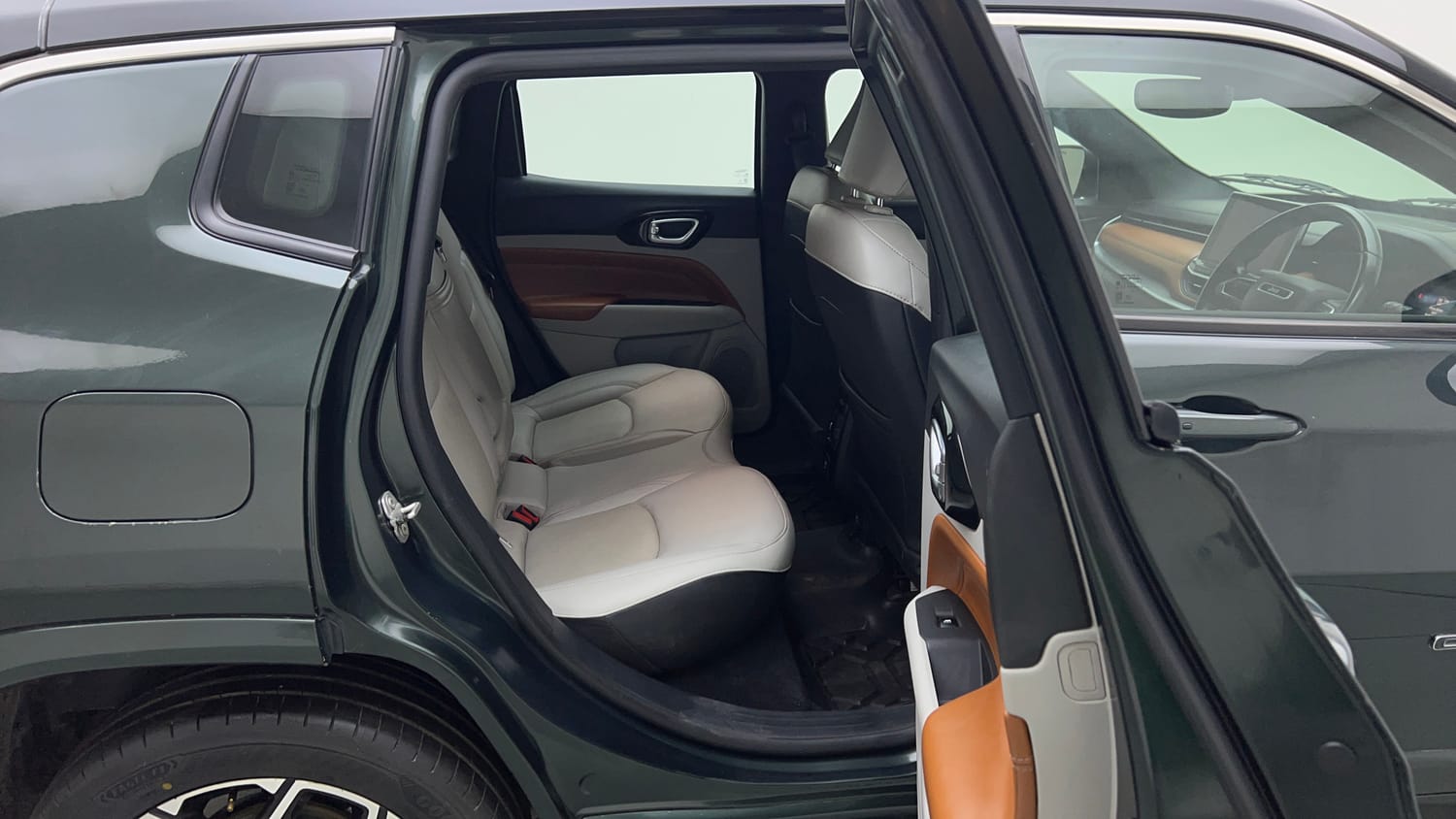 Used 2024 Jeep Compass Limited (O) 2.0 Diesel AT Diesel Automatic interior RIGHT SIDE REAR DOOR CABIN VIEW