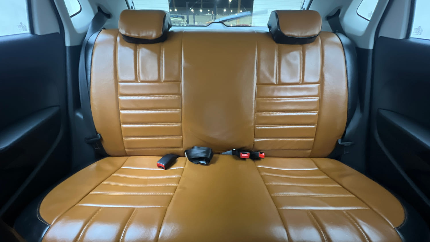 Used 2017 Volkswagen Polo Comfortline 1.2L (P) Petrol Manual interior REAR SEAT CONDITION VIEW