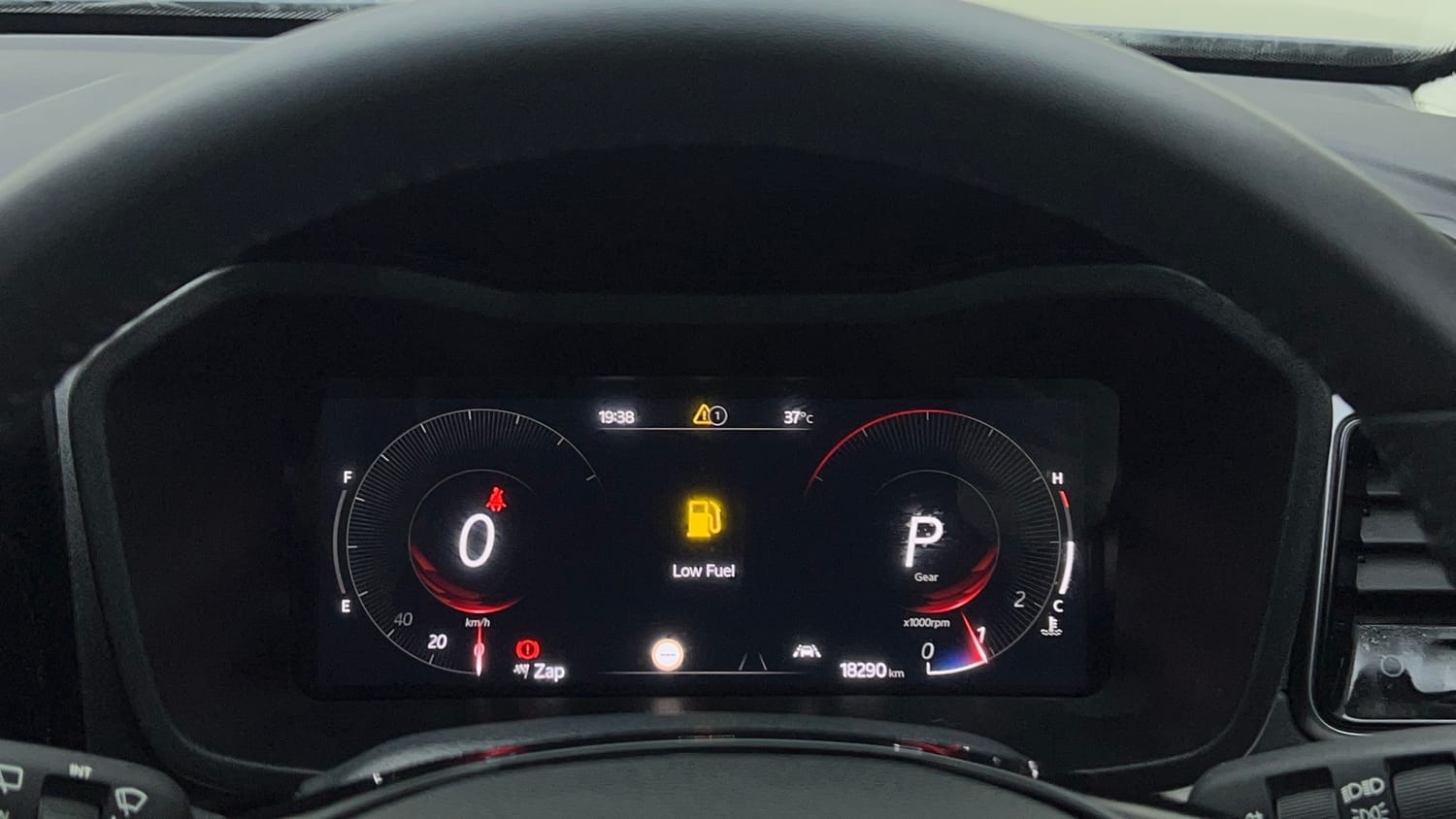 Used 2025 Mahindra XUV 3XO AX7L 1.2 Petrol AT Petrol Automatic interior CLUSTERMETER VIEW