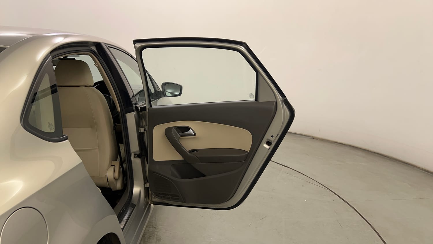 Used 2014 Volkswagen Vento Highline Diesel Diesel Manual interior RIGHT REAR DOOR OPEN VIEW