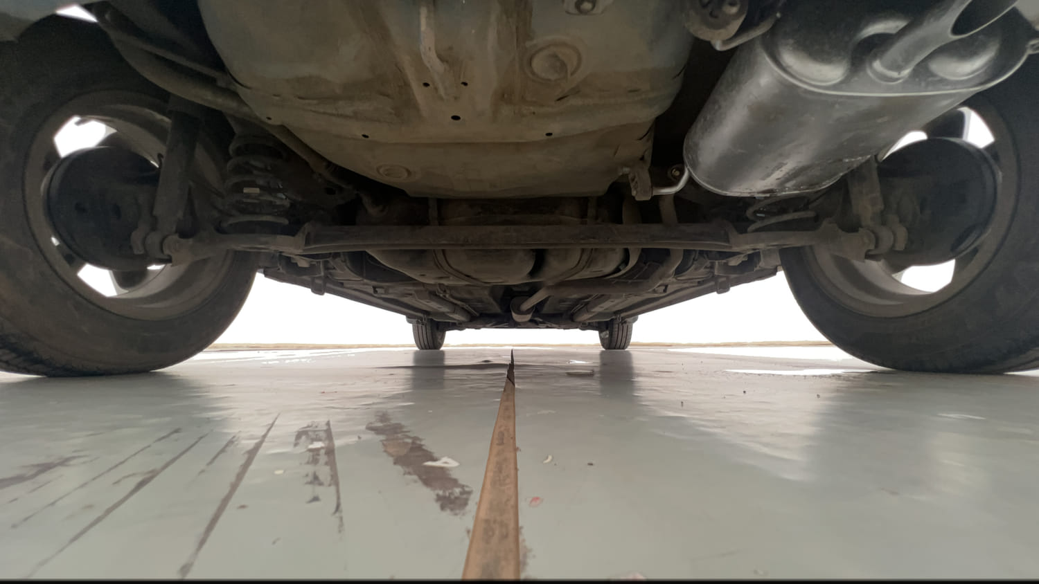 Used 2017 Maruti Suzuki Celerio ZXi Opt Petrol Manual extra REAR UNDERBODY VIEW (TAKEN FROM REAR)