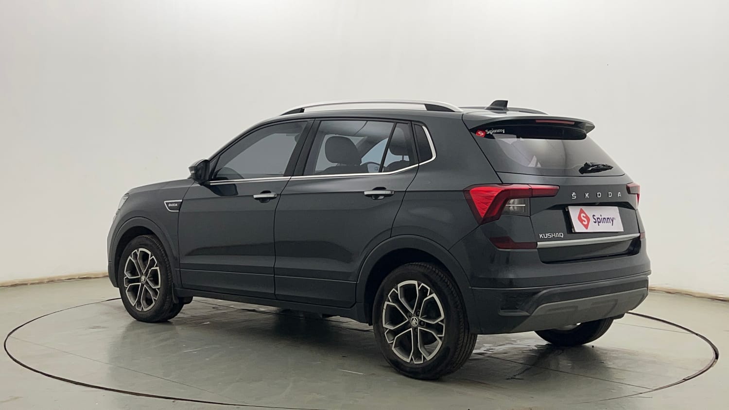 Used 2023 Skoda Kushaq Style 1.5L TSI MT Petrol Manual exterior LEFT REAR CORNER VIEW