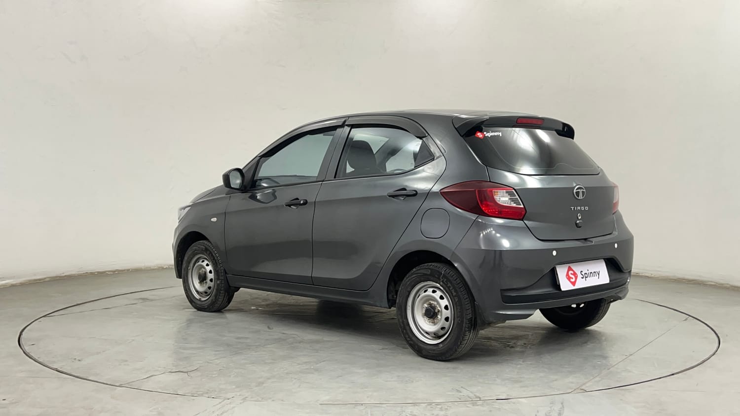 Used 2024 Tata Tiago XE Petrol Manual exterior LEFT REAR CORNER VIEW