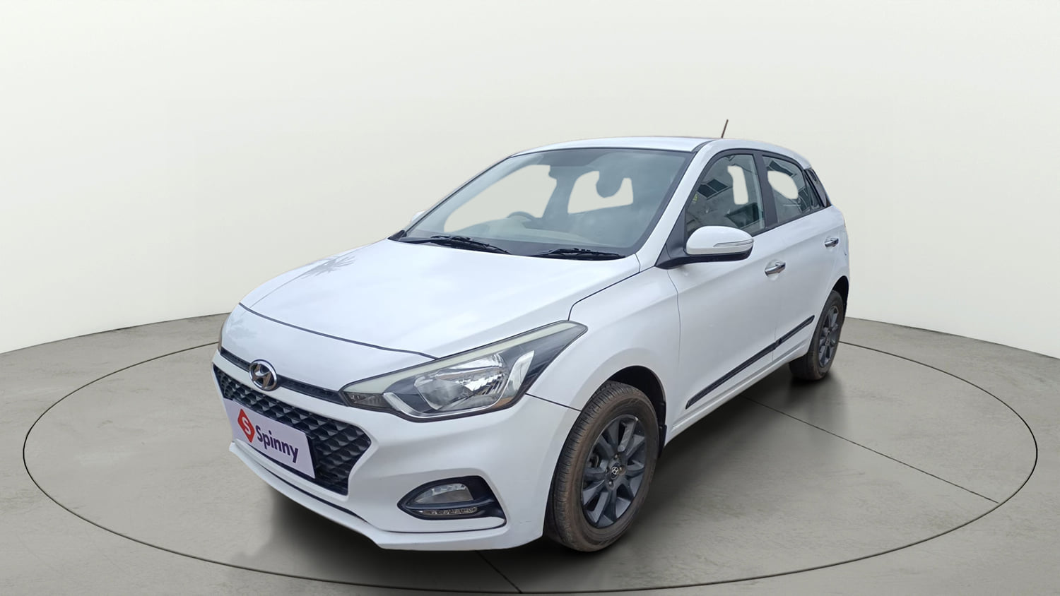 Used 2019 Hyundai Elite i20 Asta 1.2 AT Petrol Automatic exterior LEFT FRONT CORNER VIEW