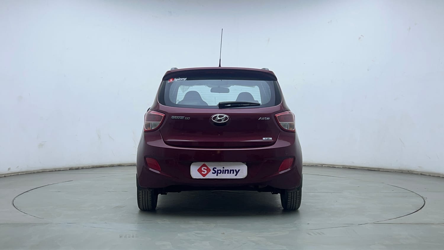 Used 2016 Hyundai Grand i10 Asta 1.2 Kappa VTVT (O) Petrol Manual exterior BACK VIEW