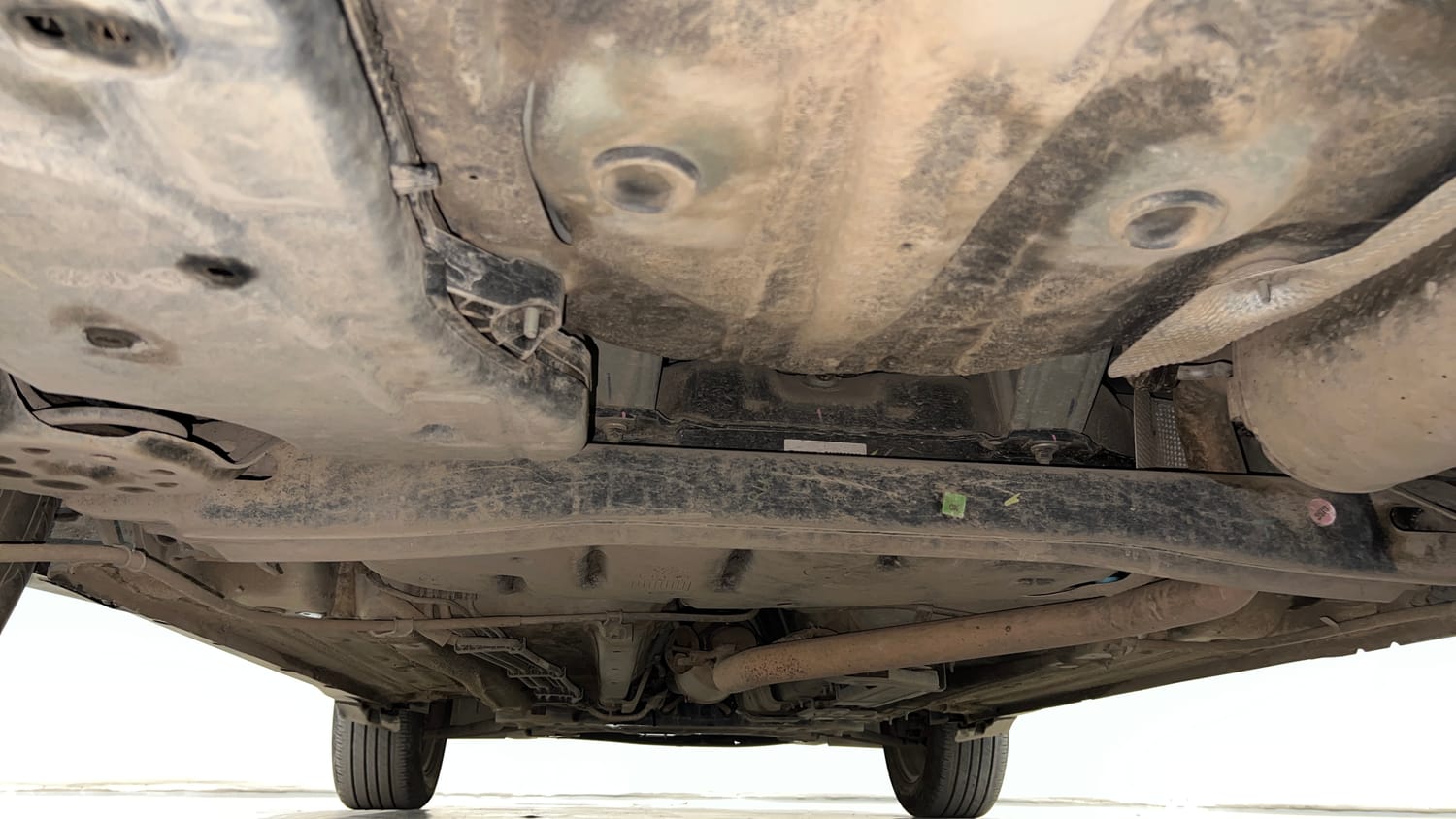 Used 2024 Kia Sonet HTX 1.5 Diesel AT Diesel Automatic extra REAR UNDERBODY VIEW (TAKEN FROM REAR)