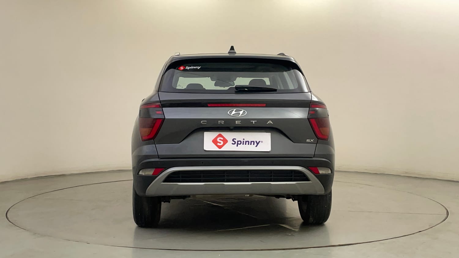 Used 2023 Hyundai Creta SX 1.5 Petrol IVT Petrol Automatic exterior BACK VIEW