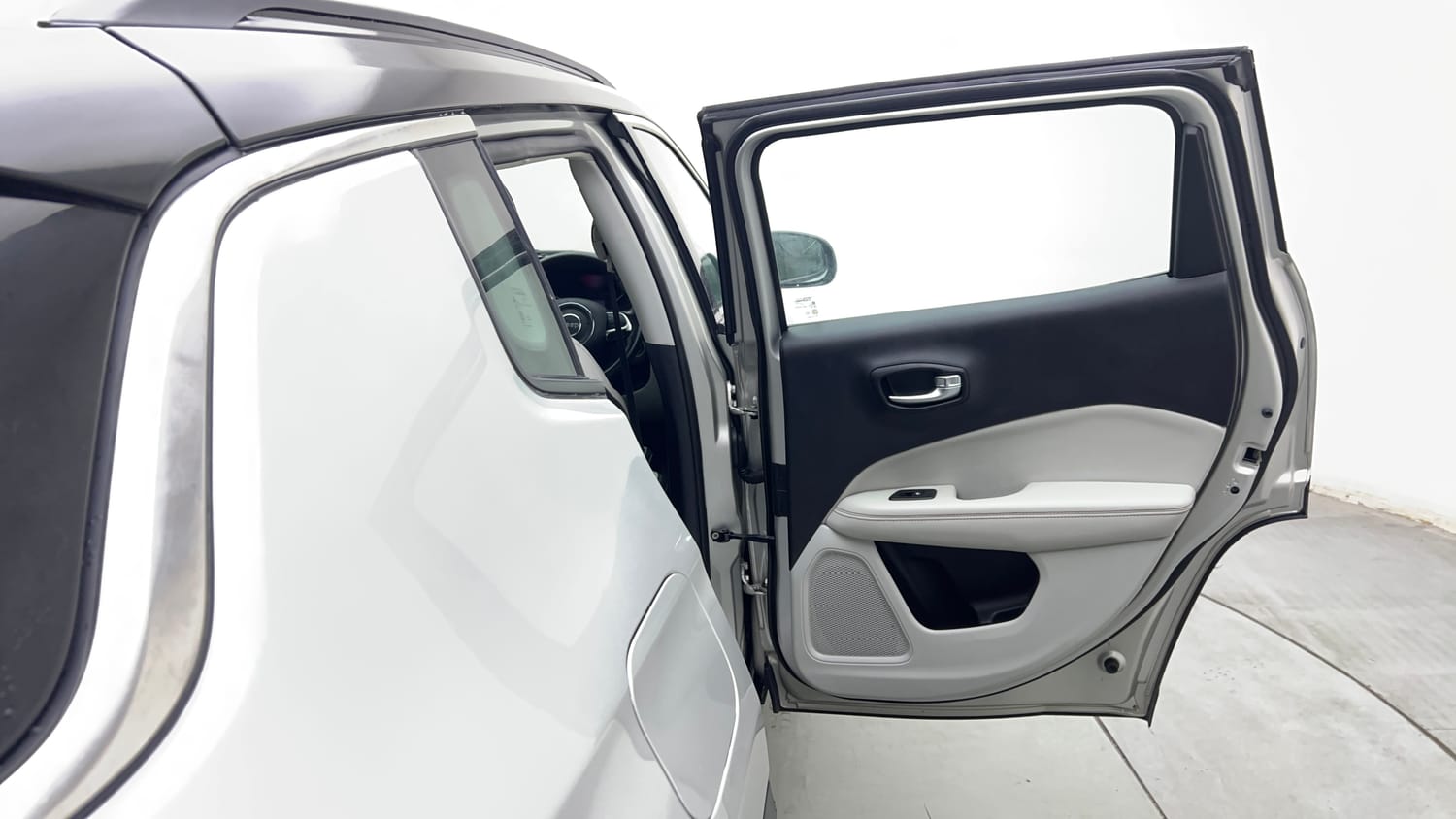 Used 2017 Jeep Compass Limited 1.4 Petrol AT Petrol Automatic interior RIGHT REAR DOOR OPEN VIEW
