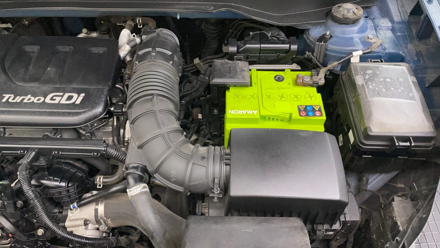 Used 2020 Hyundai Venue SX Plus 1.0 Turbo DCT Petrol Automatic engine ENGINE LEFT SIDE VIEW