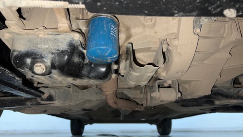 Used 2013 Hyundai i10 Sportz 1.2 Kappa2 Petrol Manual extra FRONT LEFT UNDERBODY VIEW