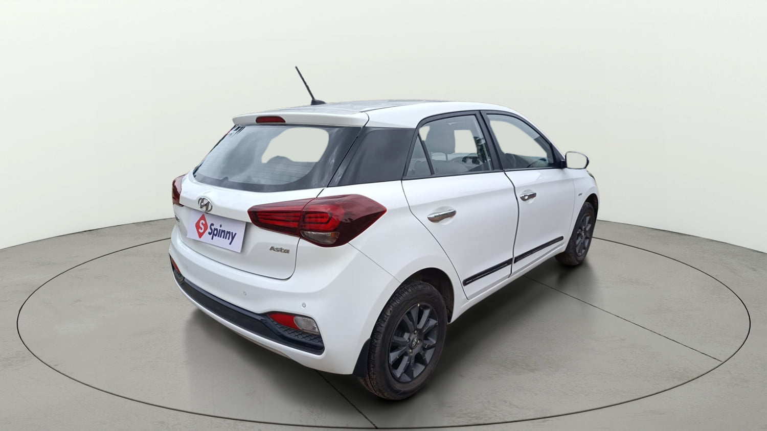 Used 2019 Hyundai Elite i20 Asta 1.2 AT Petrol Automatic exterior RIGHT REAR CORNER VIEW