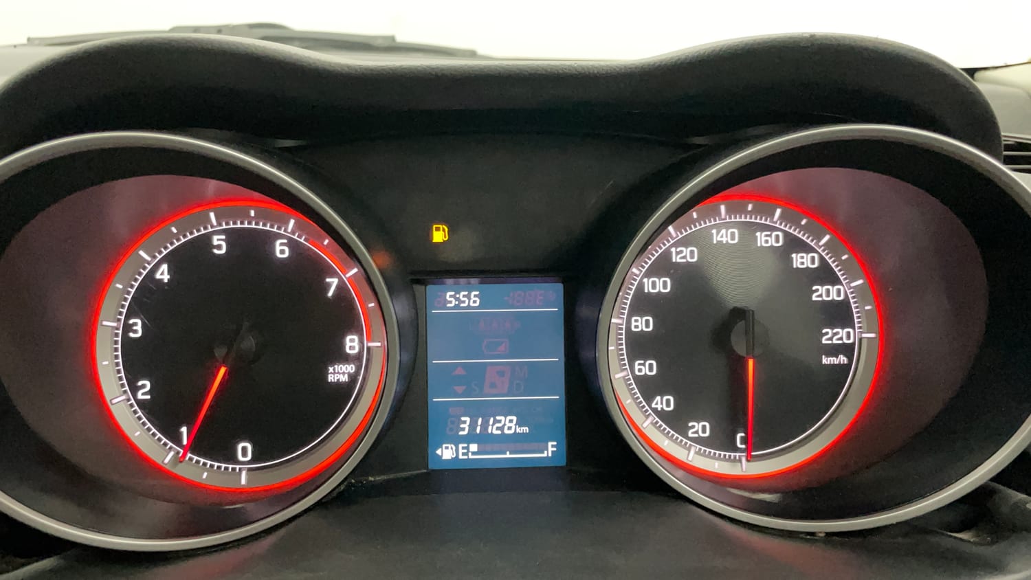 Used 2019 Maruti Suzuki Swift VXi Petrol Manual interior CLUSTERMETER VIEW