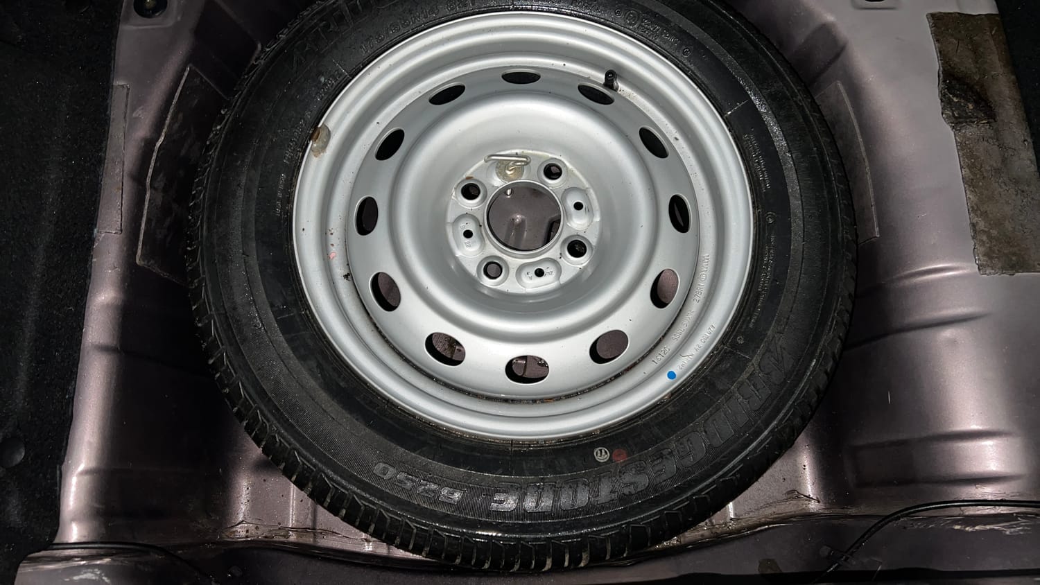 Used 2017 Tata Tiago Revotron XZ Petrol Manual tyres SPARE TYRE VIEW