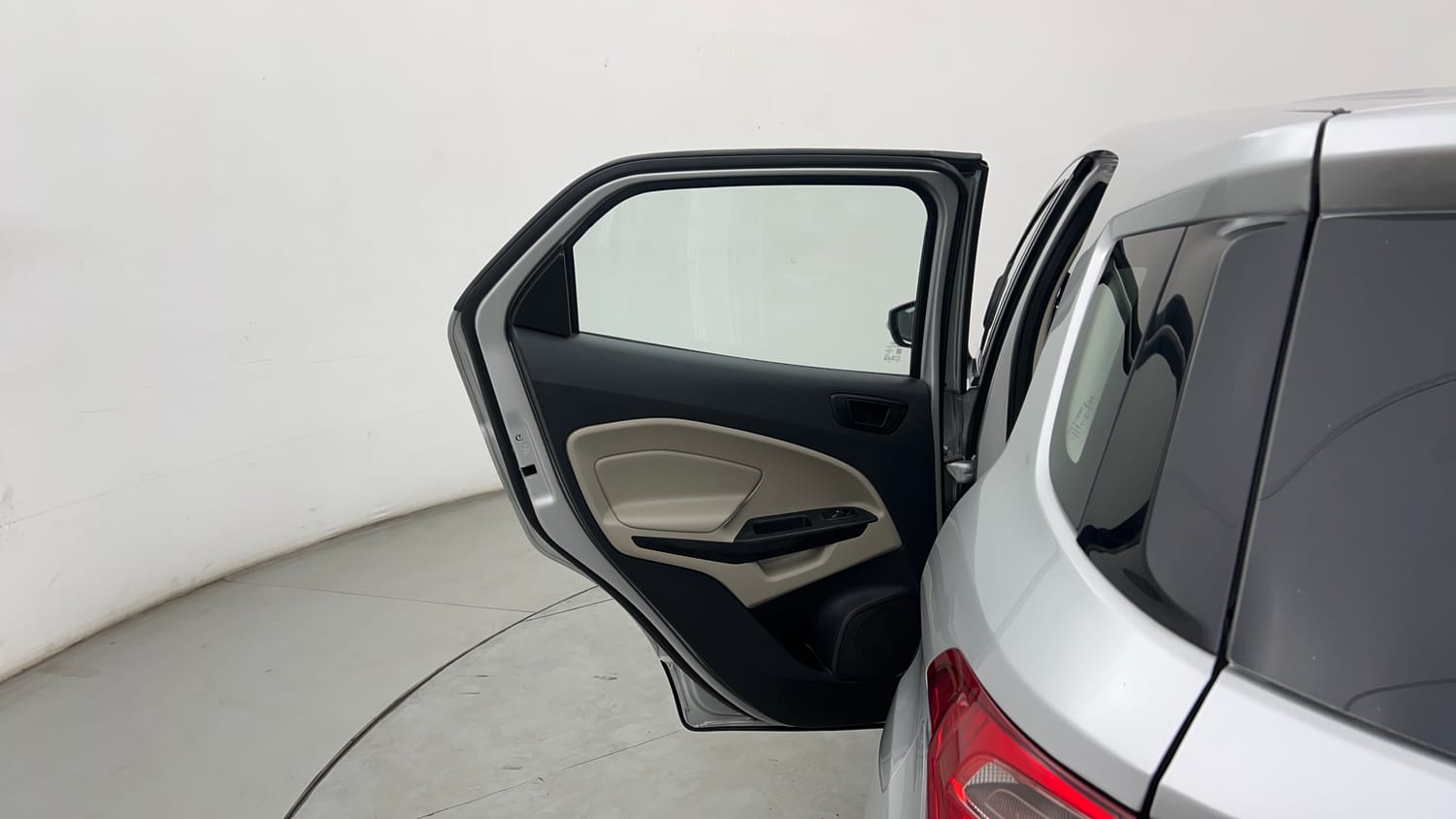 Used 2021 Ford EcoSport Trend 1.5L Ti-VCT Petrol Manual interior LEFT REAR DOOR OPEN VIEW