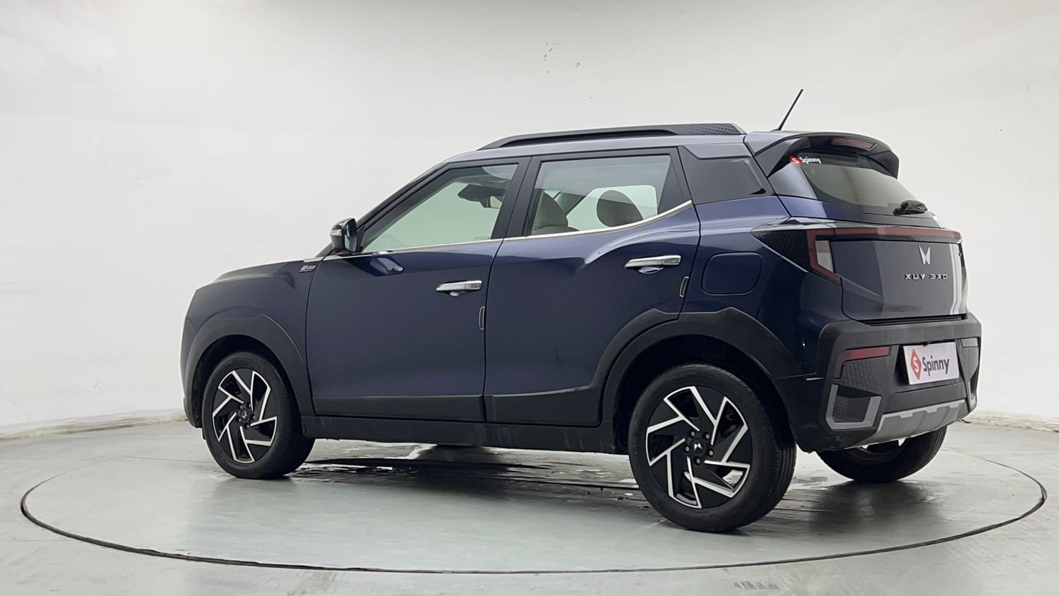 Used 2025 Mahindra XUV 3XO AX7L 1.2 Petrol AT Petrol Automatic exterior LEFT REAR CORNER VIEW