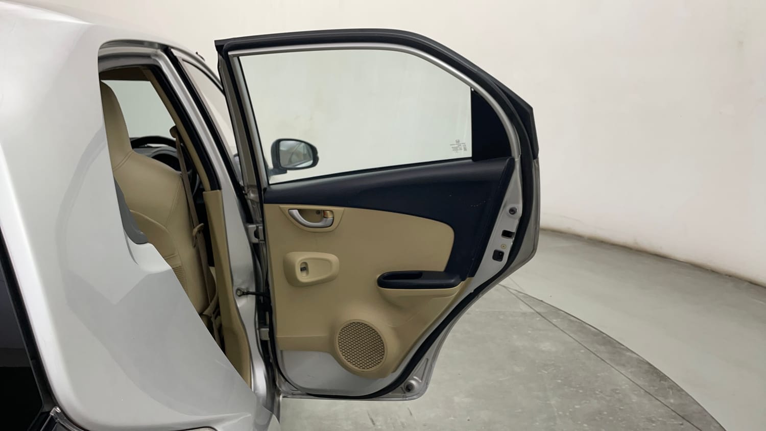 Used 2017 Honda Brio VX MT Petrol Manual interior RIGHT REAR DOOR OPEN VIEW