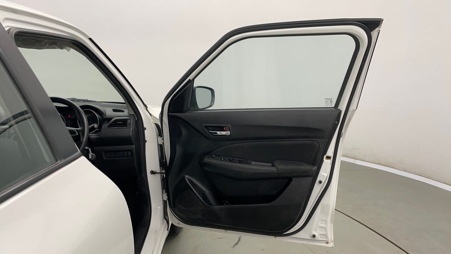Used 2019 Maruti Suzuki Swift VXi Petrol Manual interior RIGHT FRONT DOOR OPEN VIEW