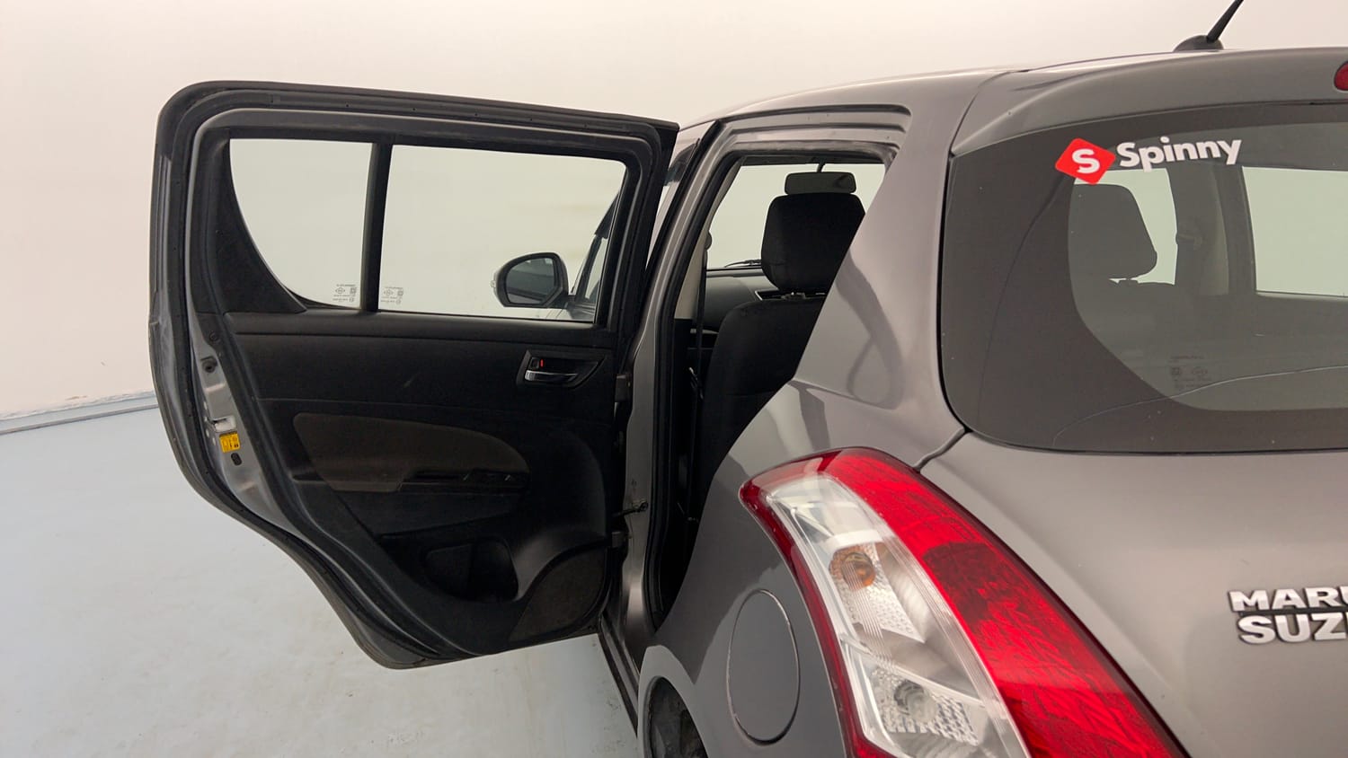 Used 2013 Maruti Suzuki Swift VXi Petrol Manual interior LEFT REAR DOOR OPEN VIEW