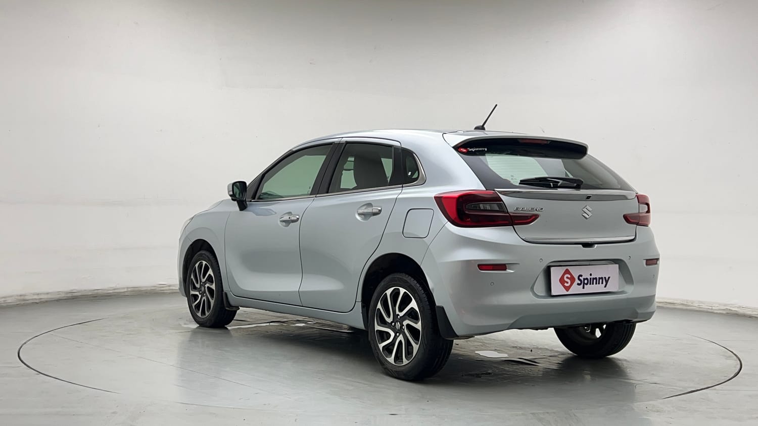 Used 2023 Maruti Suzuki Baleno Alpha AGS Petrol Automatic exterior LEFT REAR CORNER VIEW
