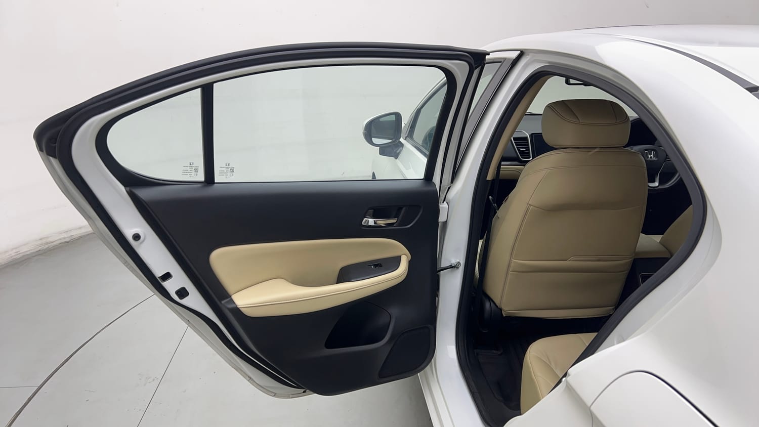 Used 2022 Honda City ZX Petrol Petrol Manual interior LEFT REAR DOOR OPEN VIEW