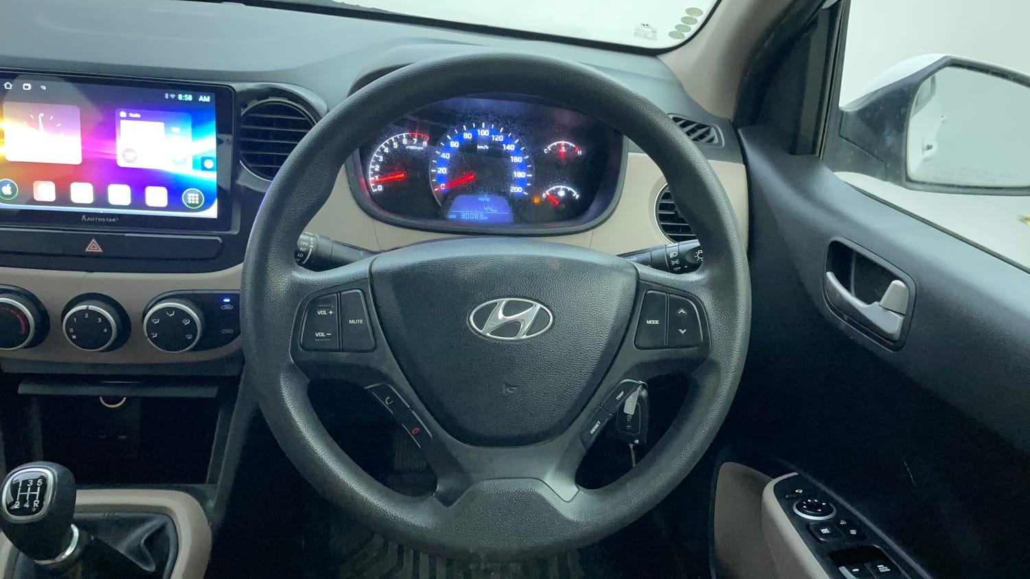 Used 2014 Hyundai Xcent S 1.2 Petrol Manual interior STEERING VIEW