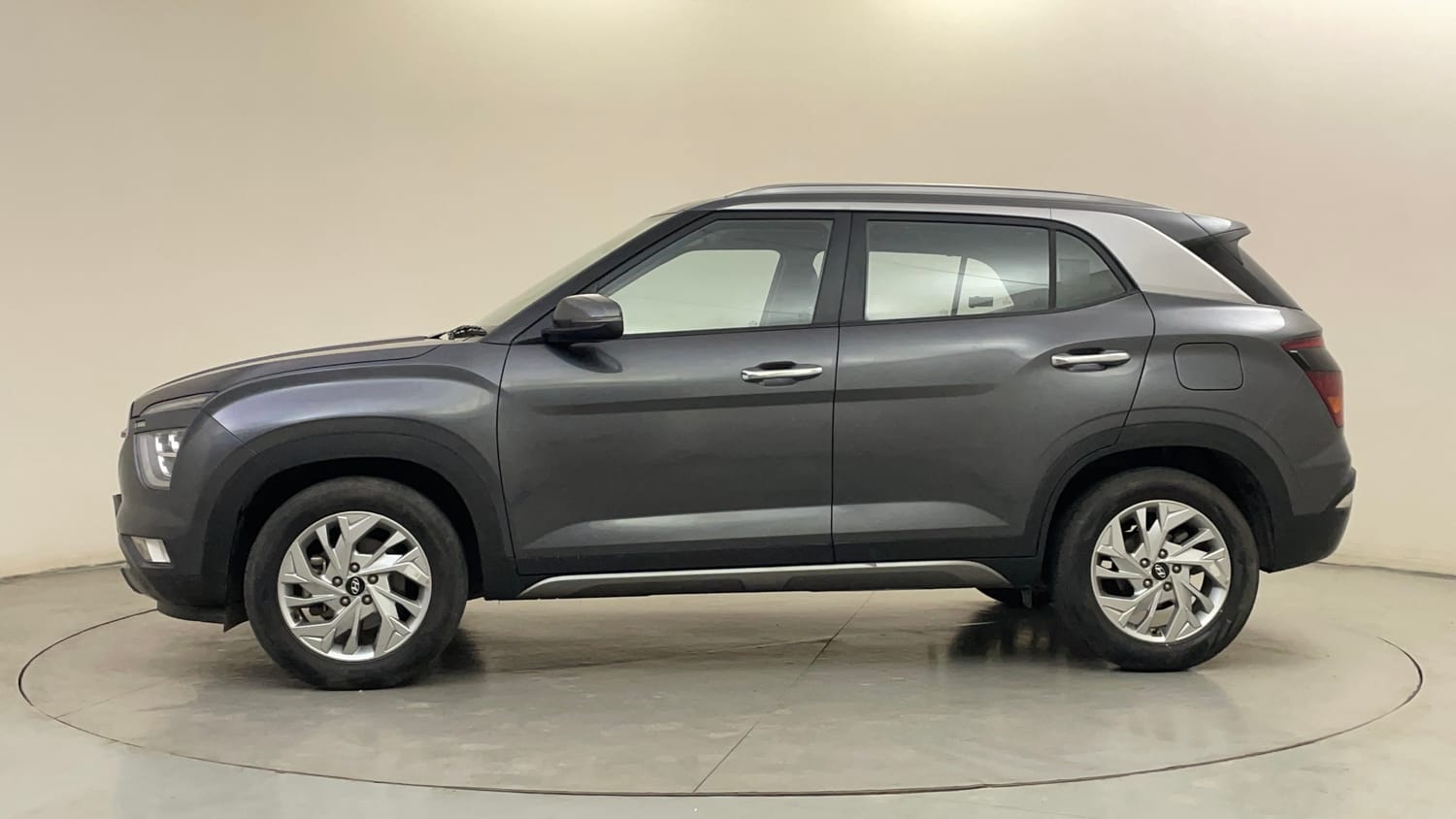 Used 2023 Hyundai Creta SX 1.5 Petrol IVT Petrol Automatic exterior LEFT SIDE VIEW