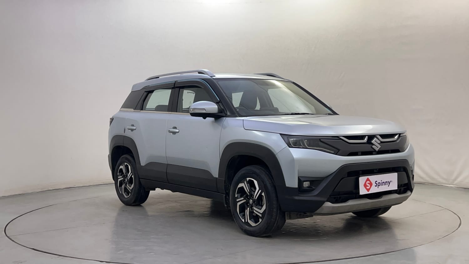 Used 2022 Maruti Suzuki Brezza ZXi Plus Petrol Manual exterior RIGHT FRONT CORNER VIEW