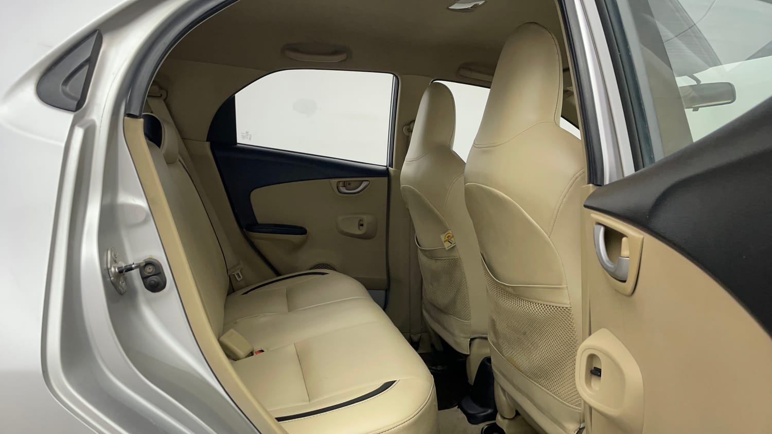 Used 2017 Honda Brio VX MT Petrol Manual interior RIGHT SIDE REAR DOOR CABIN VIEW
