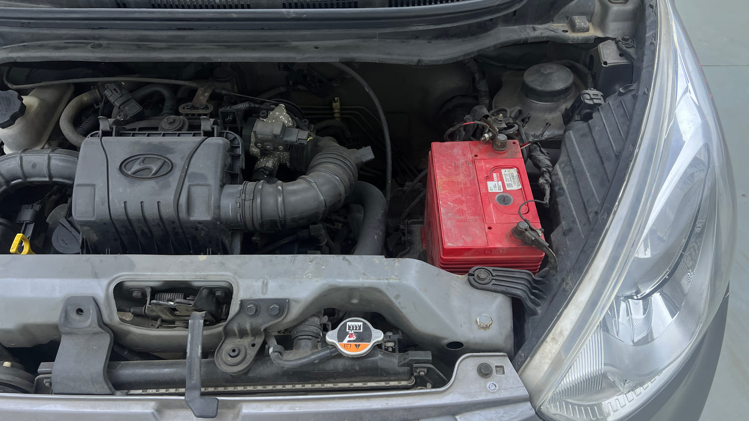 Used 2014 Hyundai Eon D-Lite + Petrol Manual engine ENGINE LEFT SIDE VIEW