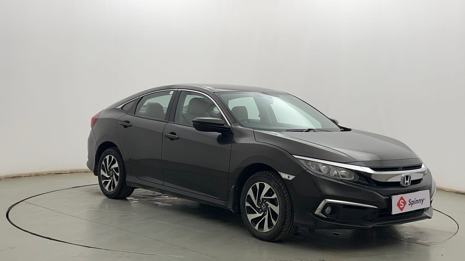 Used 2019 Honda Civic V CVT Petrol Petrol Automatic exterior RIGHT FRONT CORNER VIEW