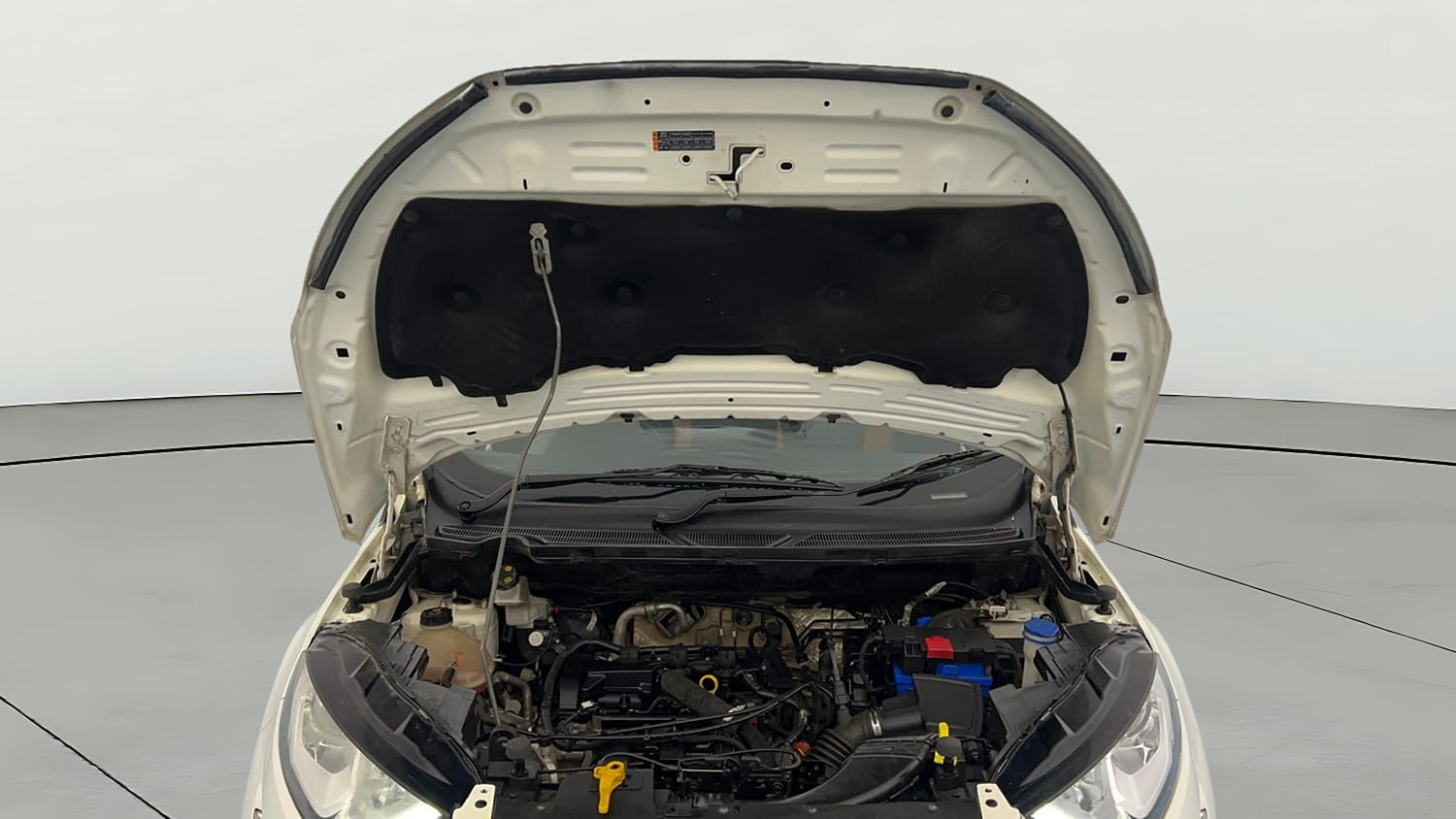 Used 2018 Ford EcoSport Titanium 1.5L Ti-VCT Petrol Manual engine ENGINE & BONNET OPEN FRONT VIEW