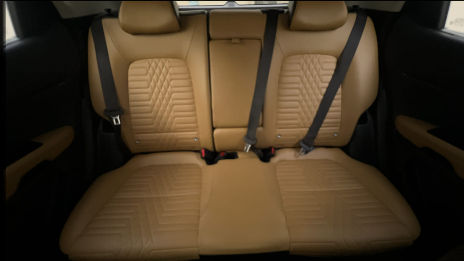 Used 2024 Kia Sonet HTX 1.5 Diesel AT Diesel Automatic interior REAR SEAT CONDITION VIEW