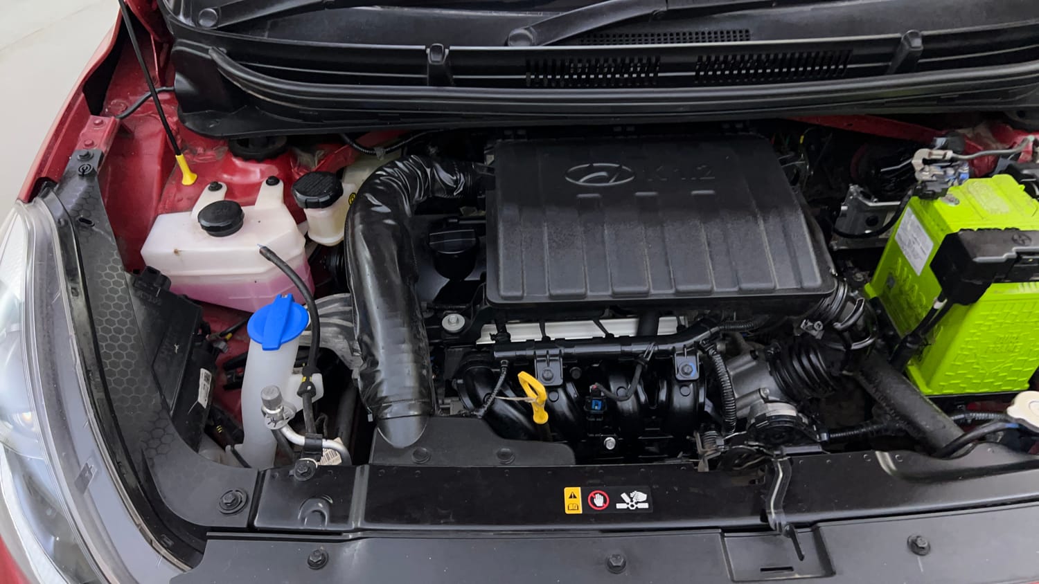 Used 2023 Hyundai Grand i10 Nios Asta 1.2 Kappa VTVT Petrol Manual engine ENGINE RIGHT SIDE VIEW