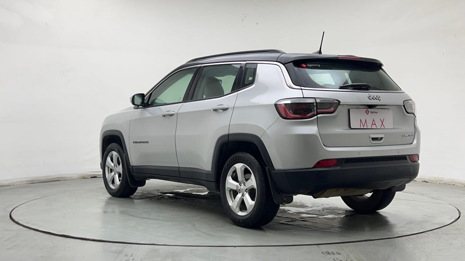 Used 2017 Jeep Compass Limited 1.4 Petrol AT Petrol Automatic exterior LEFT REAR CORNER VIEW