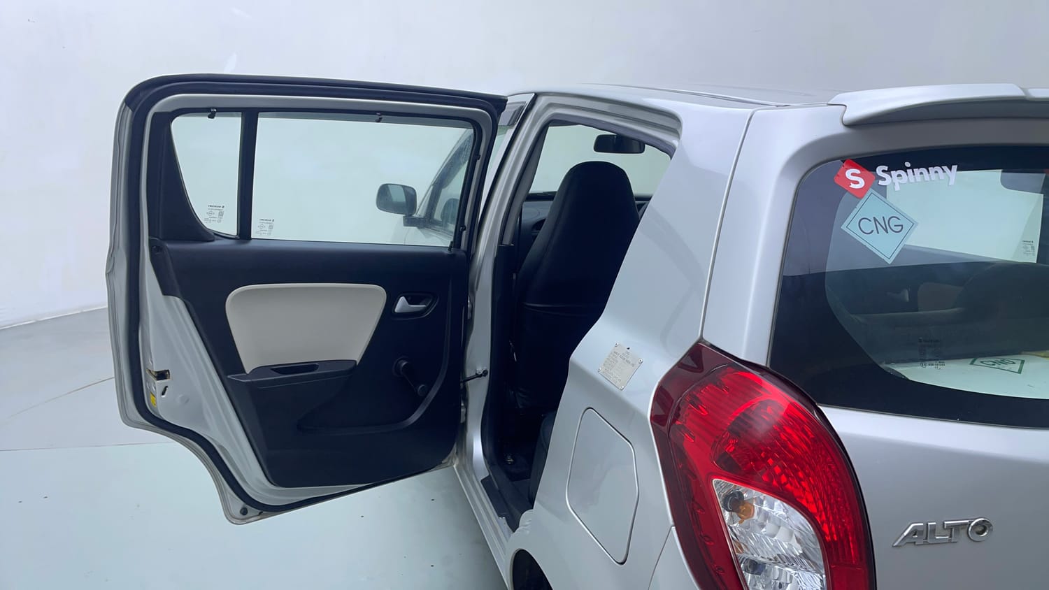 Used 2022 Maruti Suzuki Alto 800 LXi (O) CNG Cng Manual interior LEFT REAR DOOR OPEN VIEW