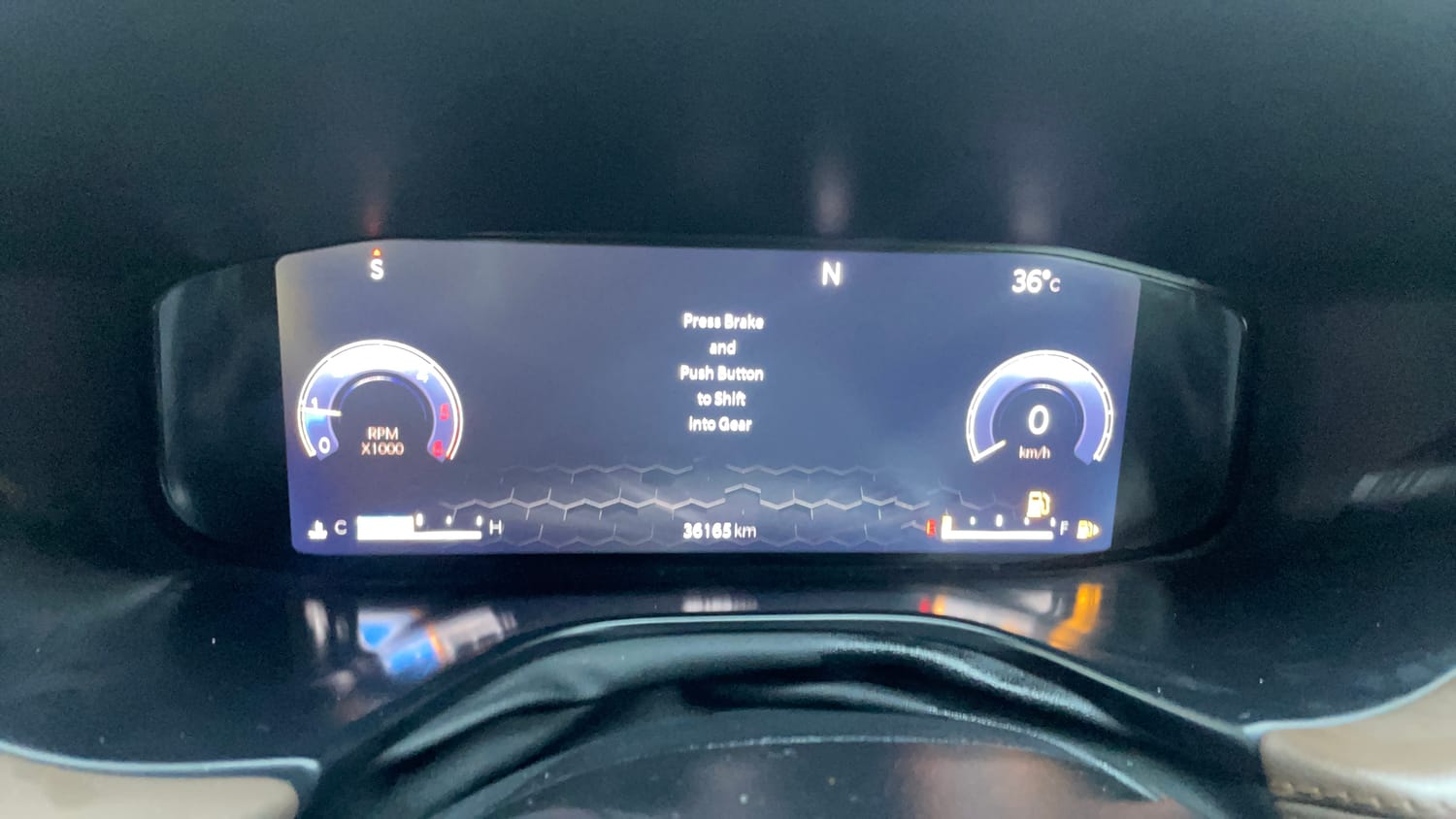 Used 2022 Jeep Meridian Limited (O) 4X2 AT Diesel Automatic interior CLUSTERMETER VIEW
