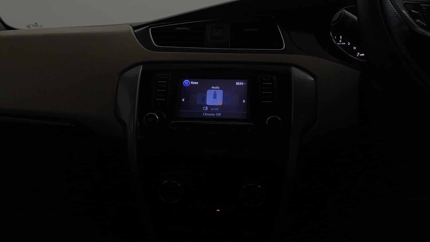 Used 2014 Tata Zest XT Petrol Petrol Manual interior MUSIC SYSTEM & AC CONTROL VIEW
