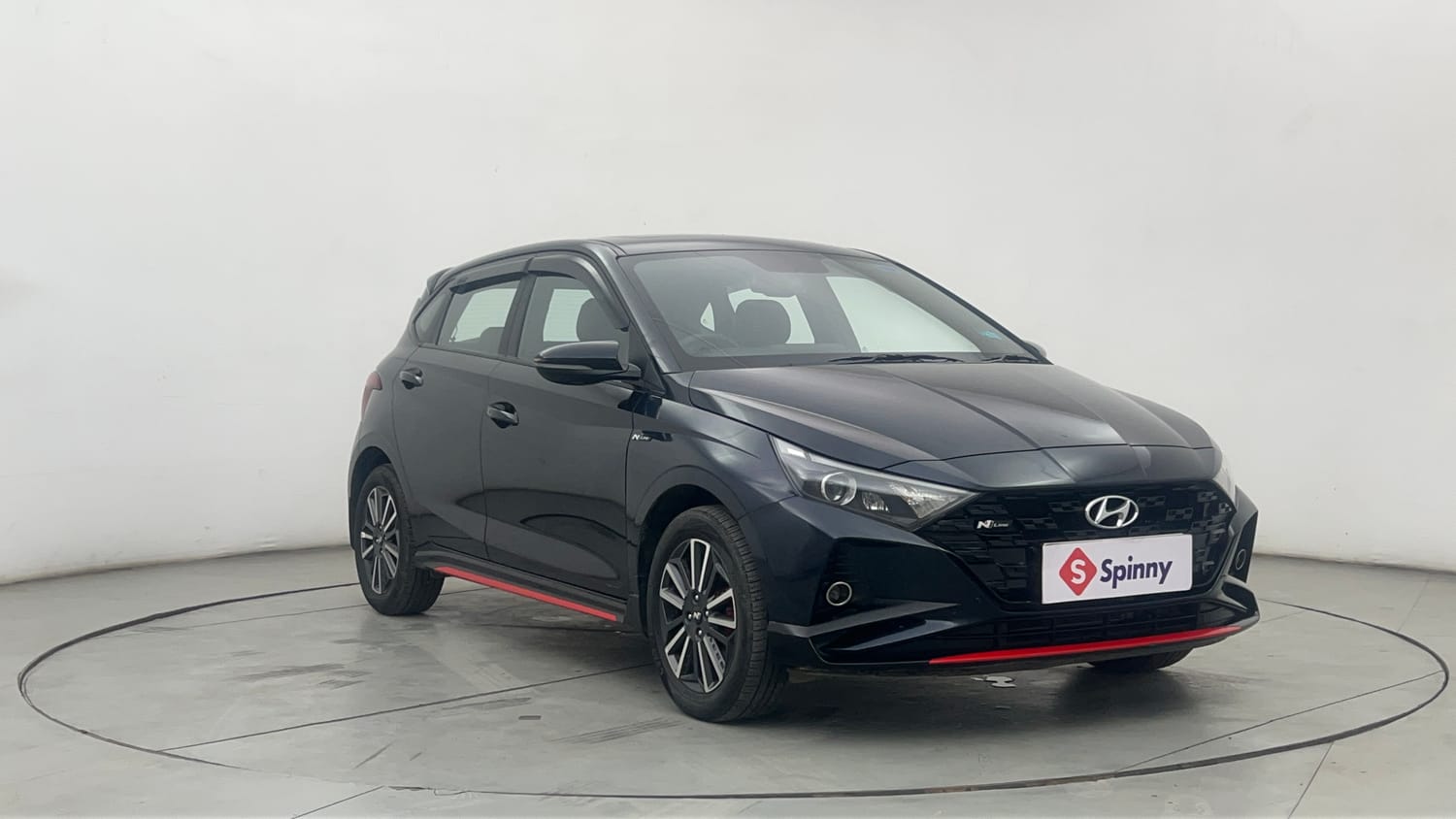 Used 2023 Hyundai i20 N Line N8 1.0 Turbo DCT Petrol Automatic exterior RIGHT FRONT CORNER VIEW