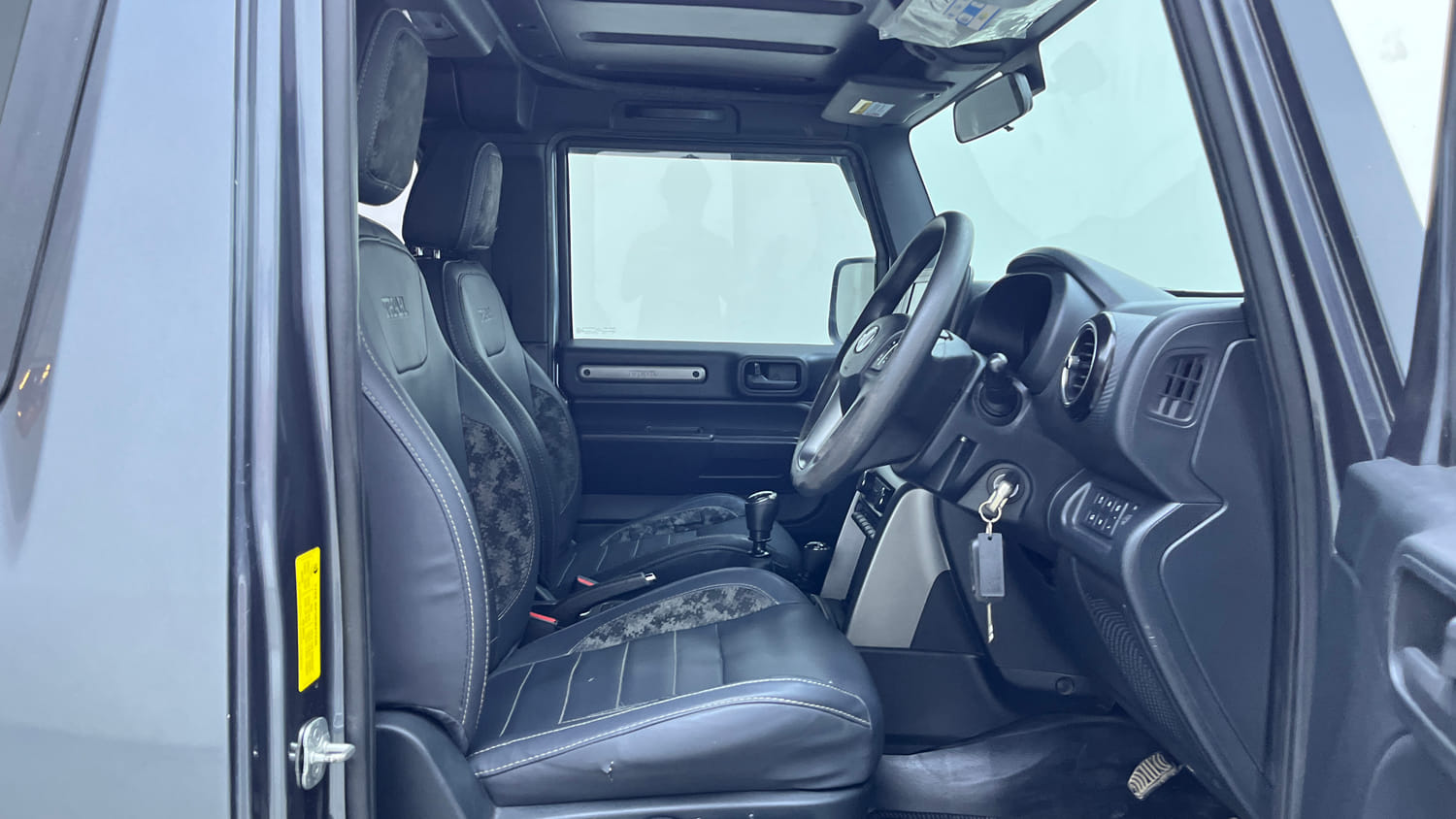 Used 2022 mahindra Thar LX Hard Top Diesel MT 4WD Diesel Manual interior RIGHT SIDE FRONT DOOR CABIN VIEW