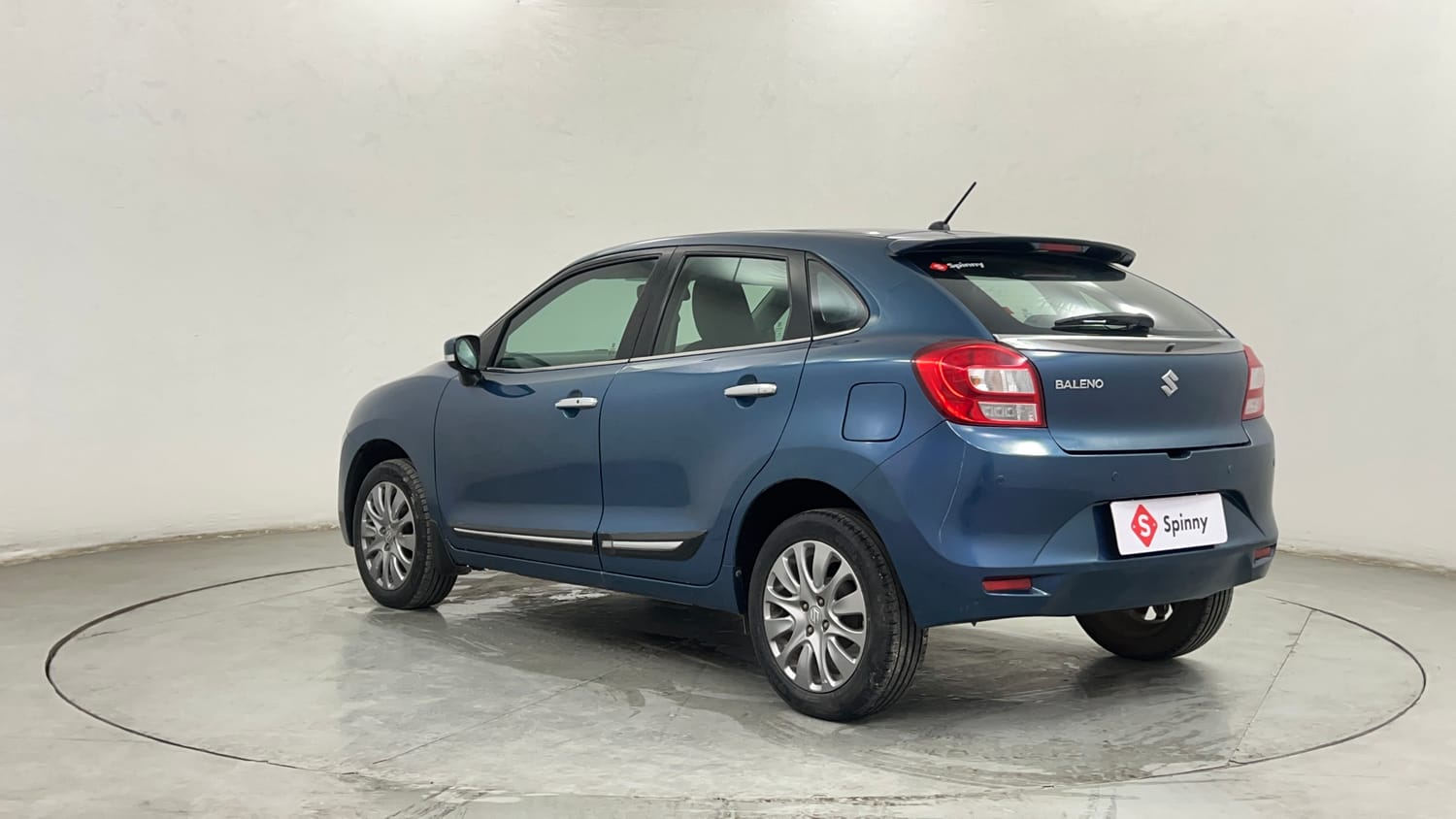 Used 2018 Maruti Suzuki Baleno Alpha 1.2 Petrol Manual exterior LEFT REAR CORNER VIEW
