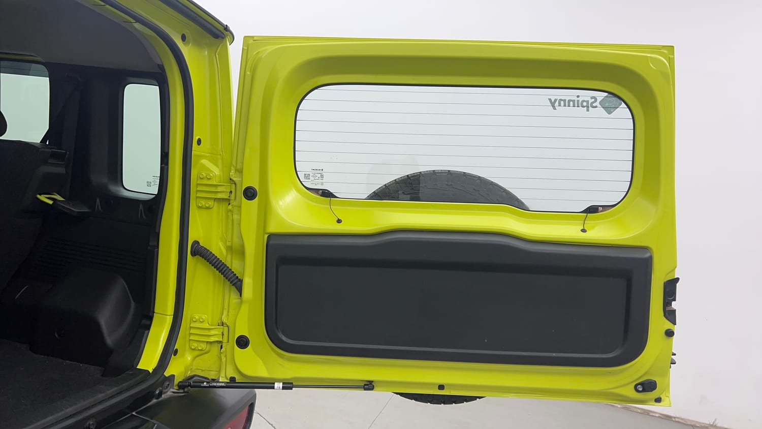 Used 2023 Maruti Suzuki Jimny Alpha AT Petrol Automatic interior DICKY DOOR OPEN VIEW