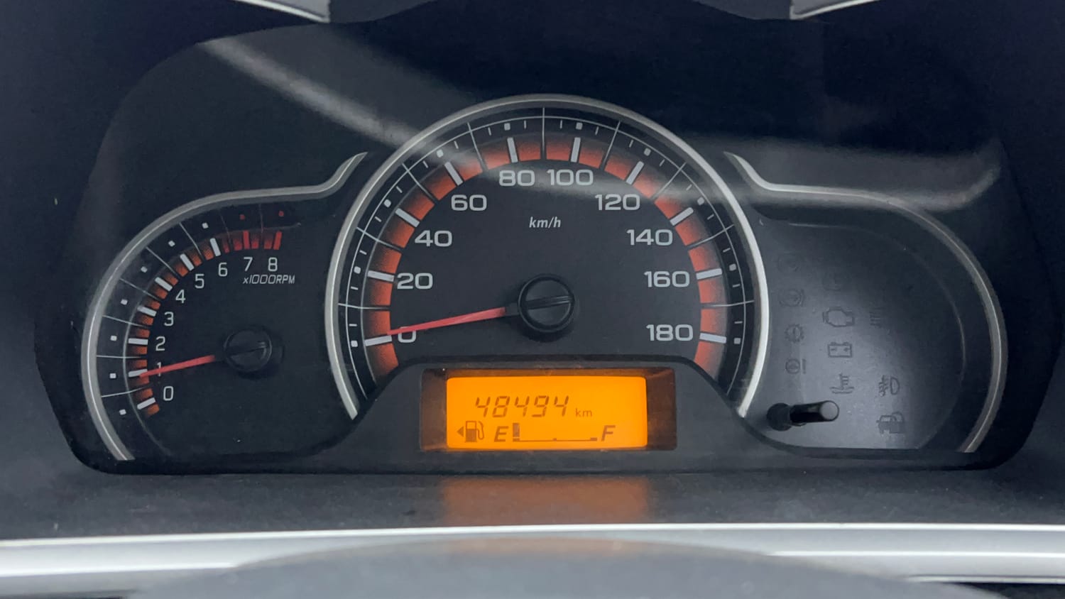 Used 2016 Maruti Suzuki Alto K10 VXi Petrol Manual interior CLUSTERMETER VIEW