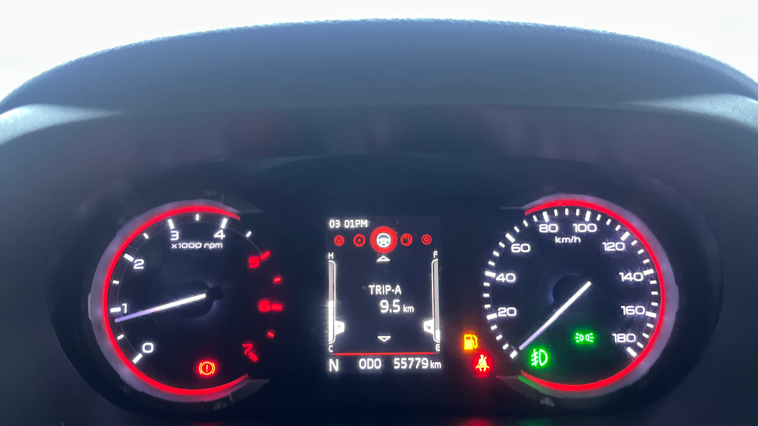 Used 2022 mahindra Thar LX Hard Top Diesel MT 4WD Diesel Manual interior CLUSTERMETER VIEW