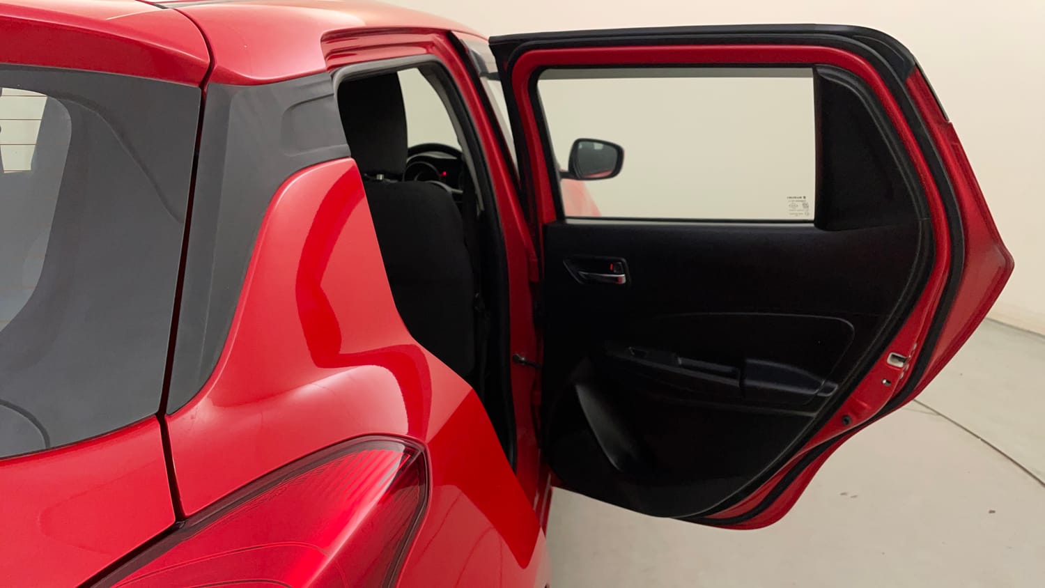 Used 2018 Maruti Suzuki Swift ZXi AMT Petrol Automatic interior RIGHT REAR DOOR OPEN VIEW
