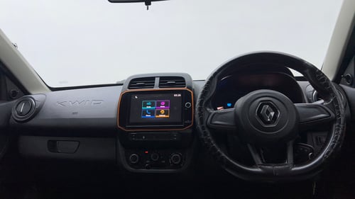 Used 2020 Renault Kwid CLIMBER 1.0 AMT Opt Petrol Automatic interior DASHBOARD VIEW